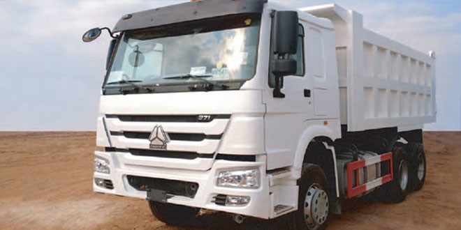 HOWO Tipper Truck Basic Configuration (6 x 4, Euro II, Lengthen)